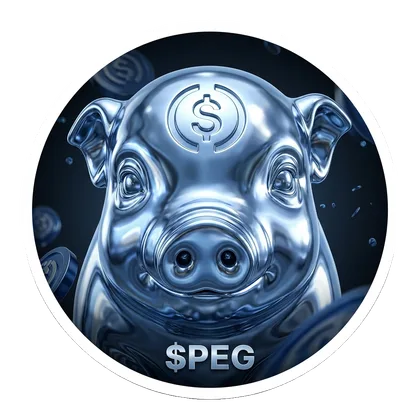 Chrome Peg sticker